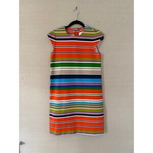 Kate Spade New York Multicolor Stripe Shift Dress – Size 2
